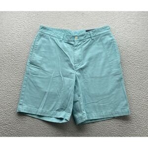 Vineyard Vines Club Shorts Mens 32x8.5 Light Blue Chino Twill Preppy Golf Casual